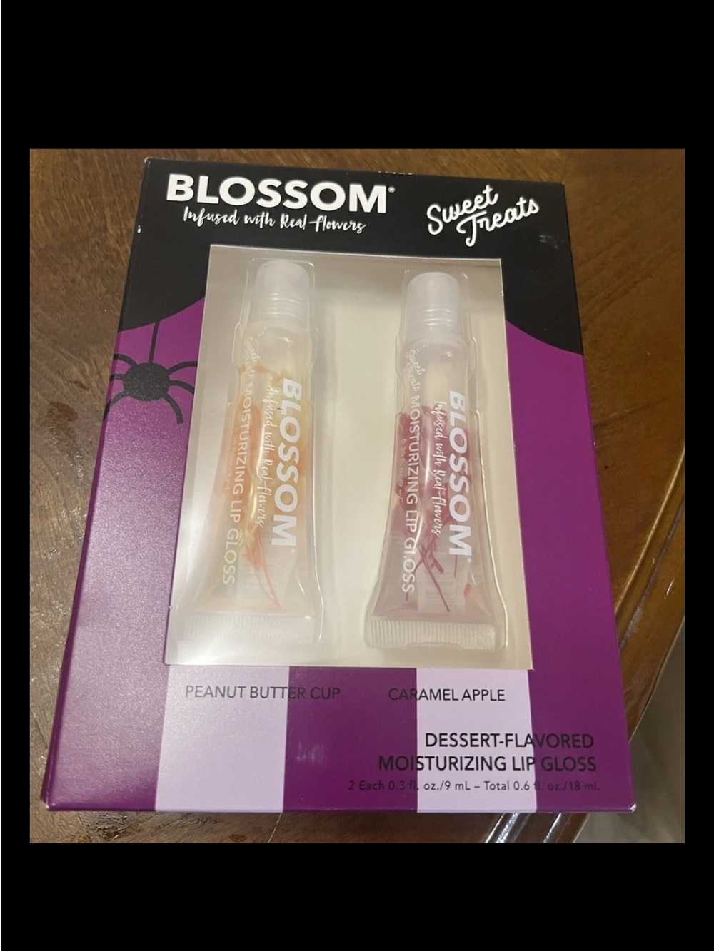 Sweet Treats Lip Gloss Duo - Peanut Butter Cup & Caramel Apple (Tan & Pink)